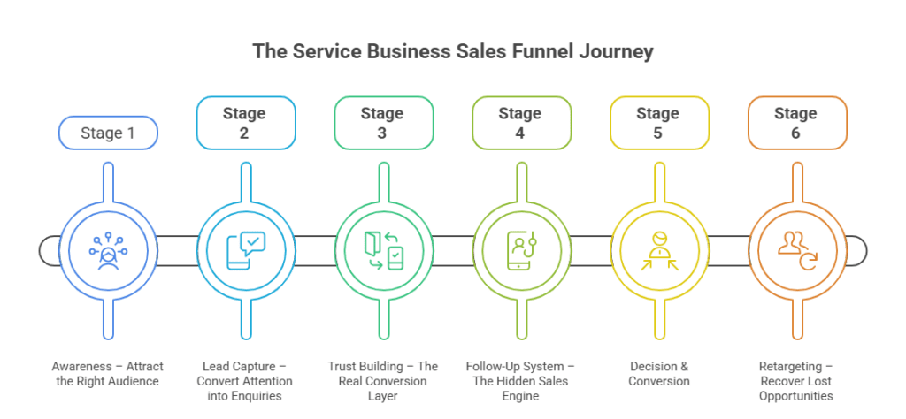 sales funnel strategy for service businesses